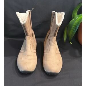 Women’s Sorel Maribel Brown Suede Boots Waterproof Winter Snow, size 8.5
